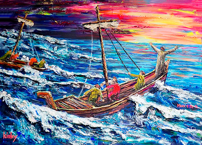 Jesus Calms the Storm – Kinley Studio